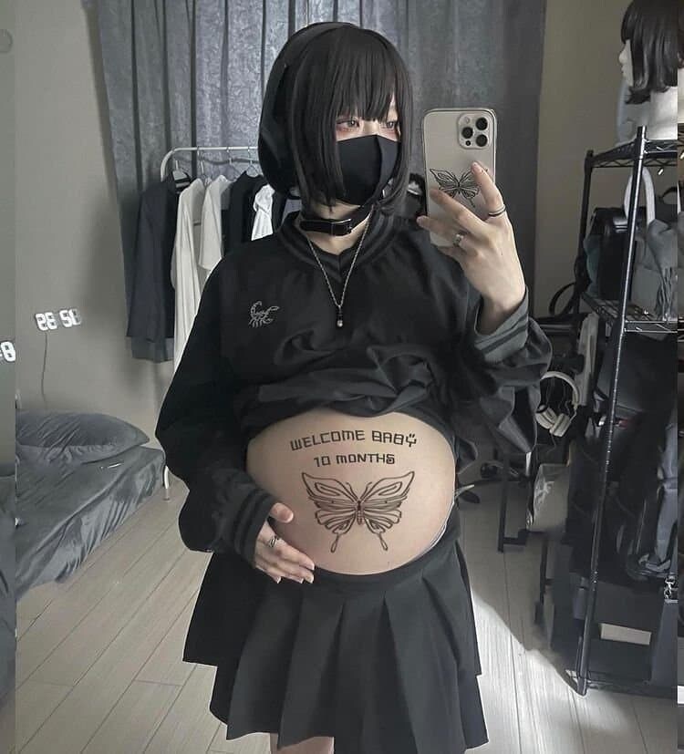 일본 멘헤라녀 임신 전후 변화_5.jpg