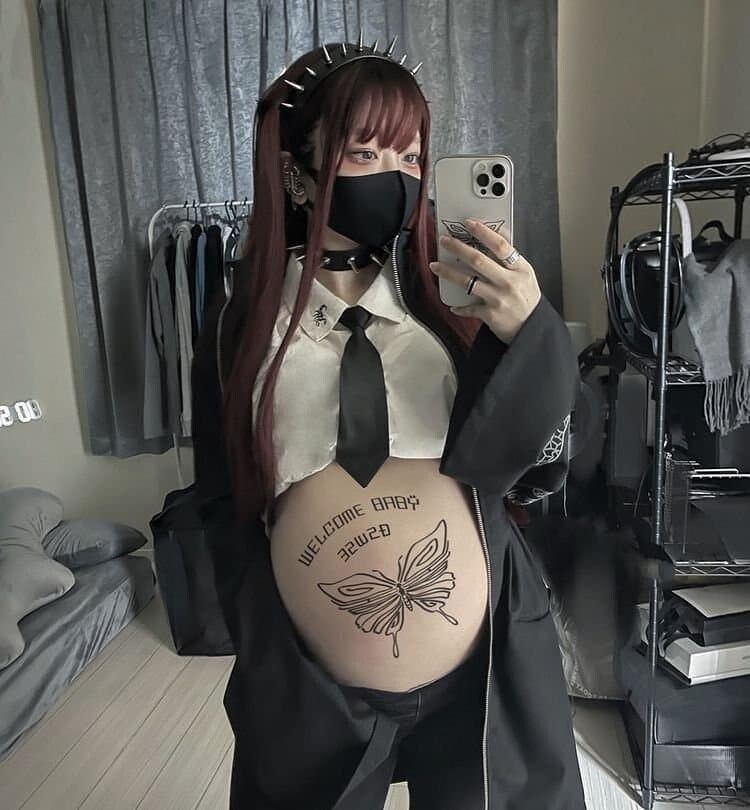 일본 멘헤라녀 임신 전후 변화_6.jpg