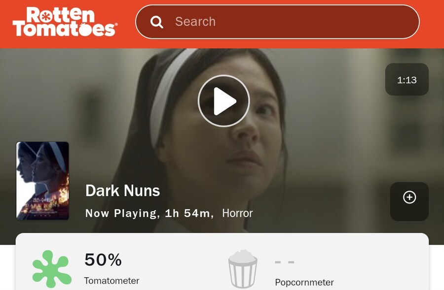 영화 검은 수녀들, 상당히 차가운 로튼토마토 점수.jpg_1.jpg