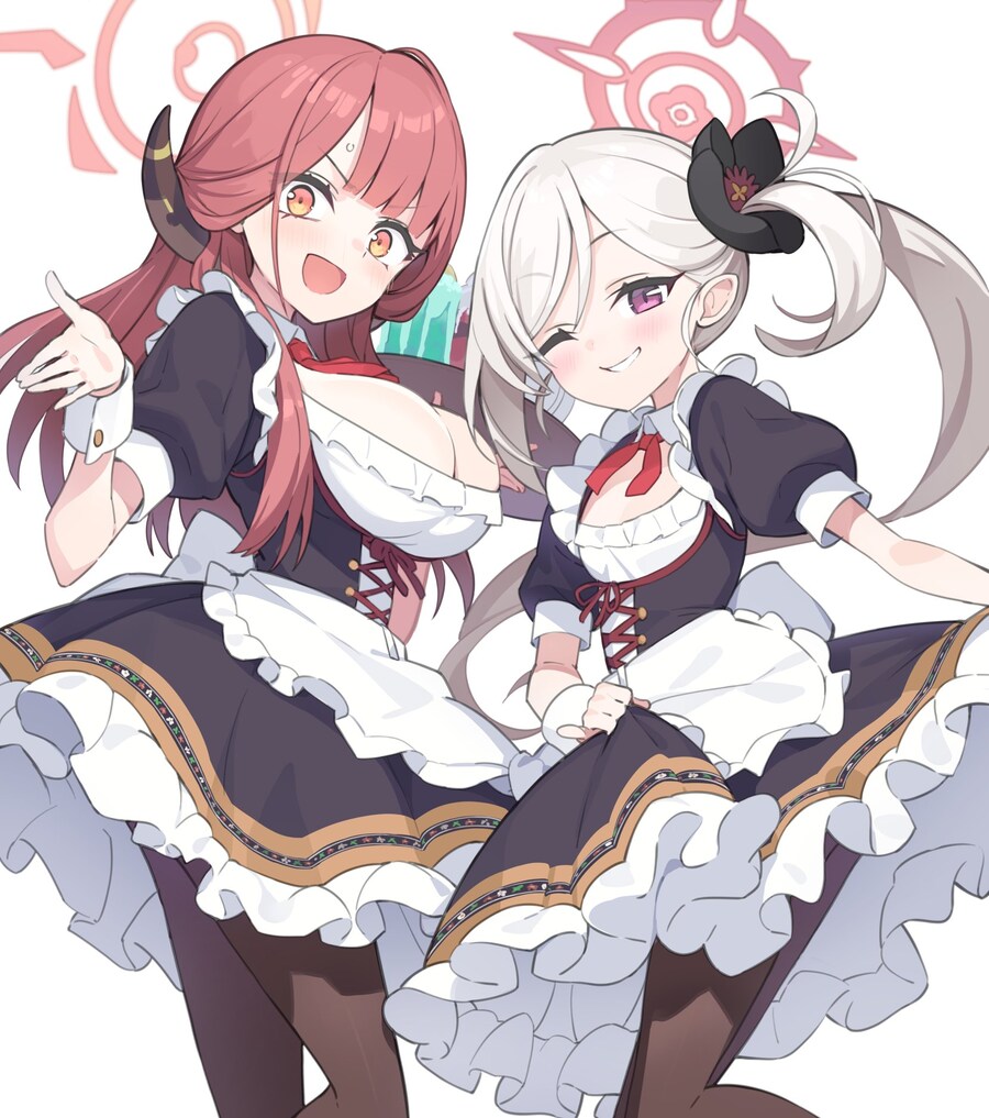 블루아카) 메이드 카페 흥신소.jpg_1.jpg