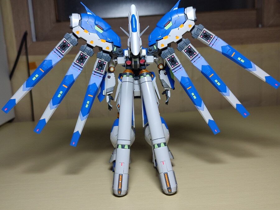 RG 하이뉴 건담 축광테이프 작업 마지막편(상체작업&간단 완성샷)_26.jpg