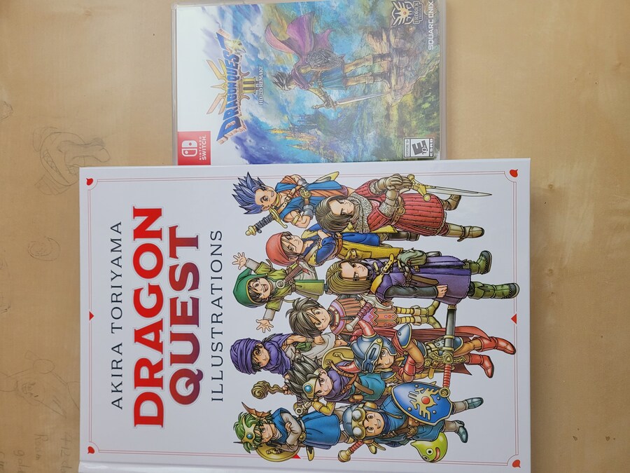 드래곤 퀘스트 3 HD-2D 리메이크 (북미판) + 아트북 (북미판)_1.jpg