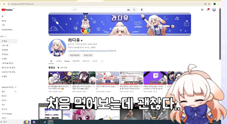 시청자들이 자꾸 개밥먹는다고 해서 빡친 버튜버_9.jpg