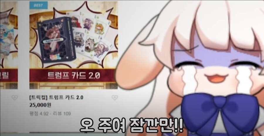 버튜버)게임 굿즈를 보고 정신 못차리는 버튜버_1.png