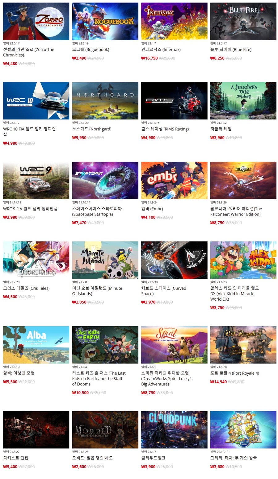[한국닌텐도e숍] 퍼블리셔별 할인 정리 (가격 본문)_8.png