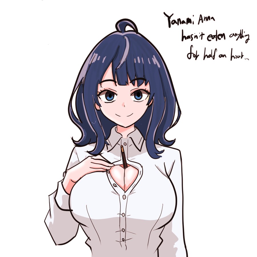 (패배히로인) 야나미 안나 그려왔덩!_1.png