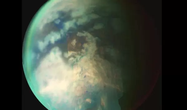 NASA) 토성위성 타이탄, 실제 착륙사진_1.webp