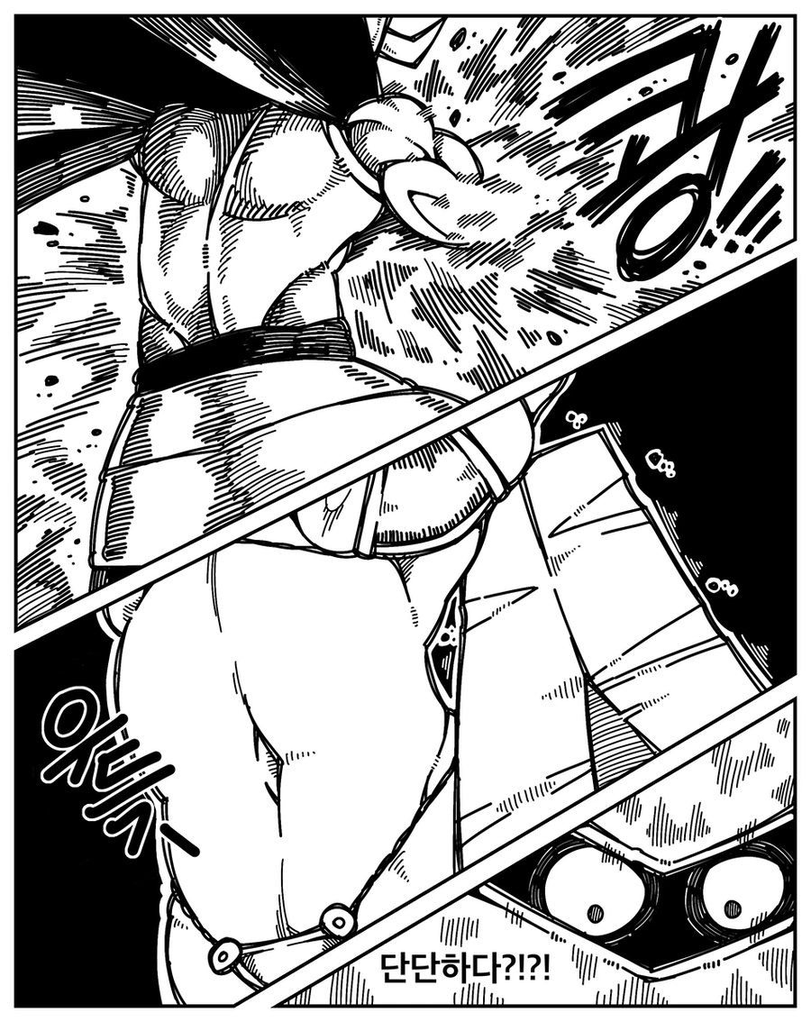 비키니 갑옷 입은 범죄자 잡는 Manhwa_3.webp