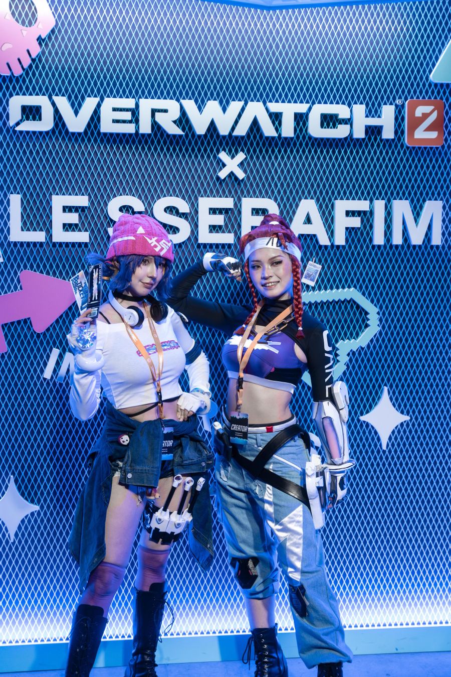 오버워치2 x 르세라핌 콜라보 쇼케이스 현장들_2.jpg