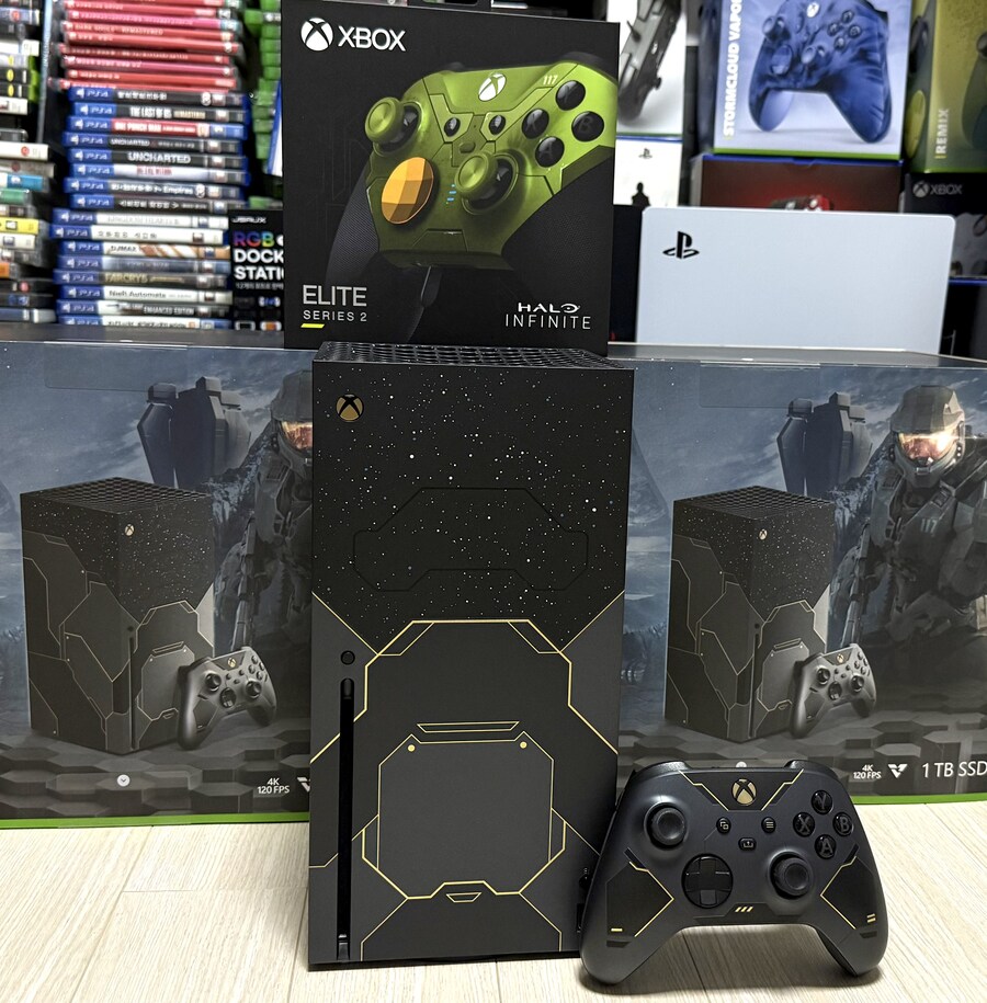 엑박 뽕을 다시 한번! 엑시엑 헤일로 한정판 미개봉_27.jpg