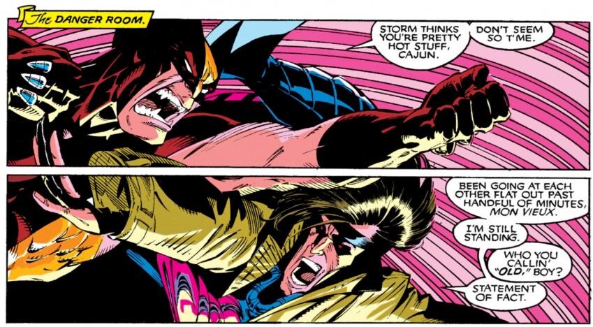 엑스맨) 울버린과 갬빗의 첫만남 시절_1.jpg