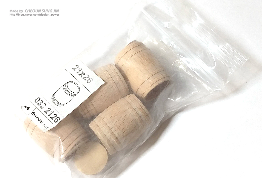 WOODEN BARRELS 프라모델 디오라마 소품 모형_1.jpg