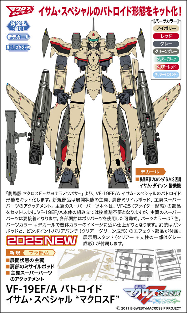 [하세가와] 마크로스F 1/72 VF-19EF/A 배틀로이드 이사무 스페셜_1.jpg