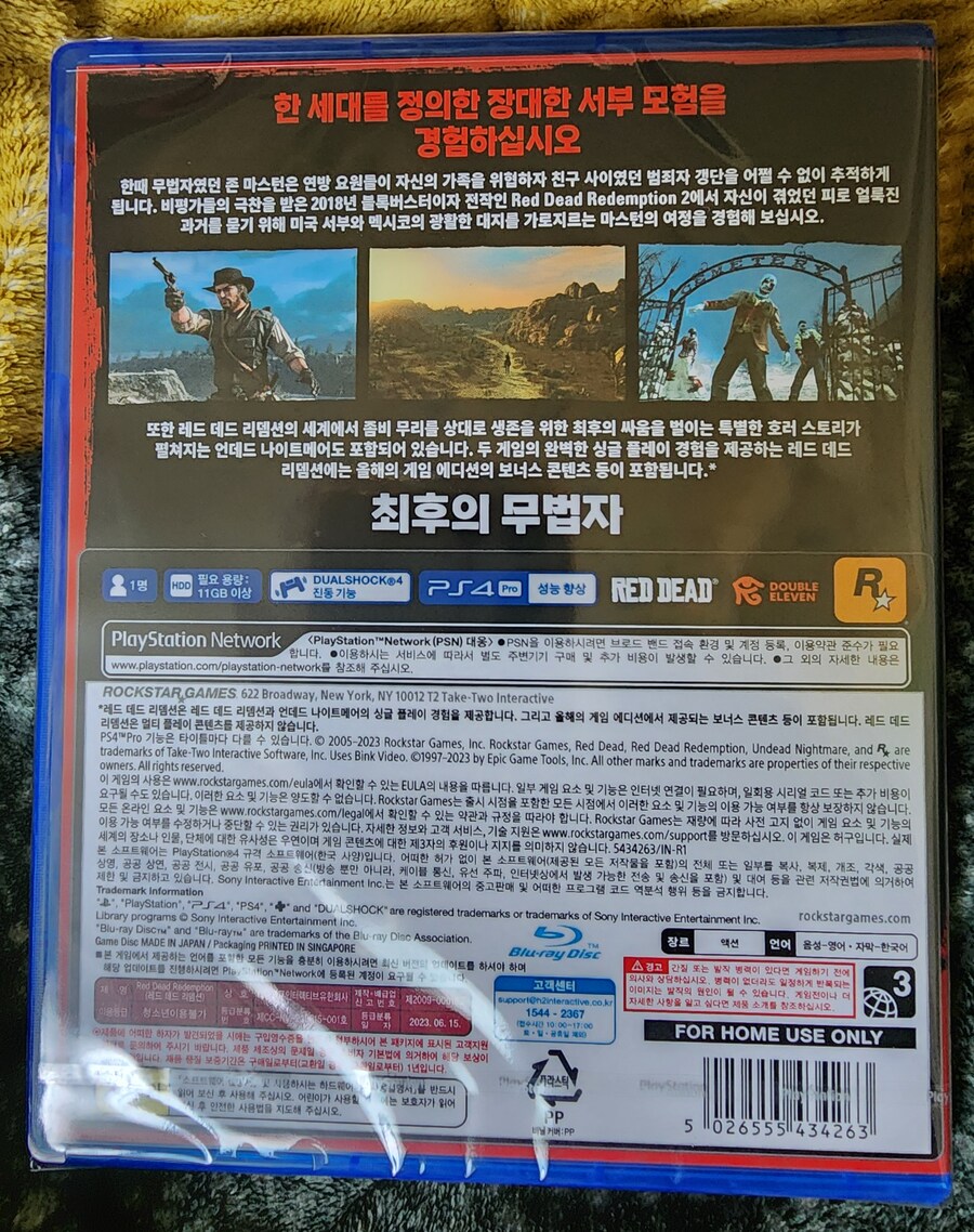 오늘온 미서부 총잡이들 게임, 레드데드리뎀션_2.jpg