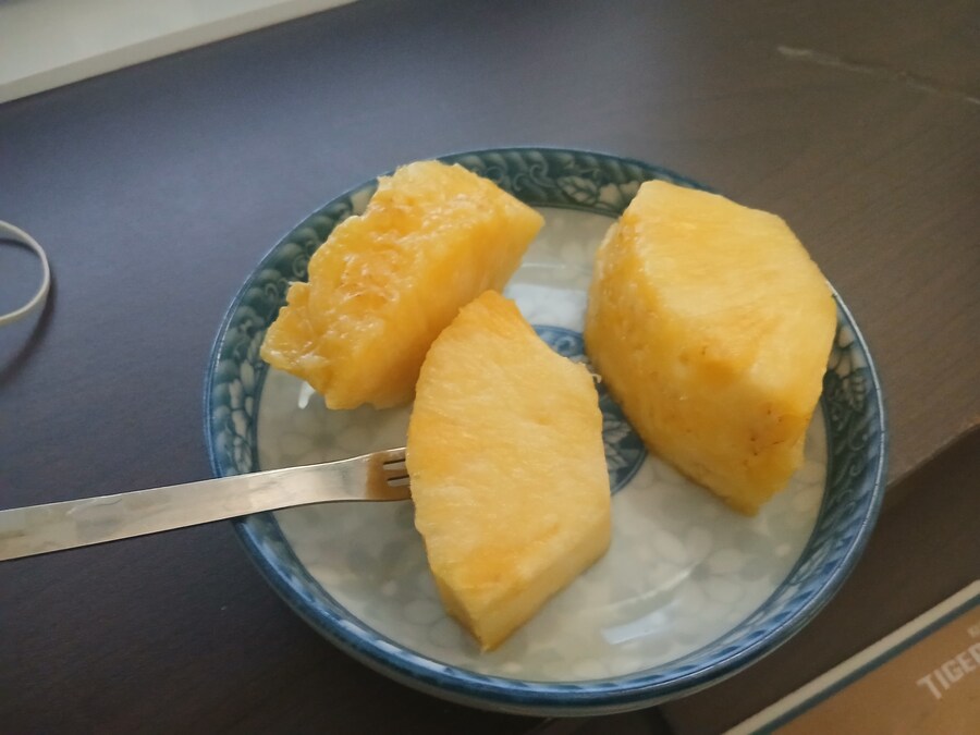 오늘의 간식 : 파인애플_1.jpg
