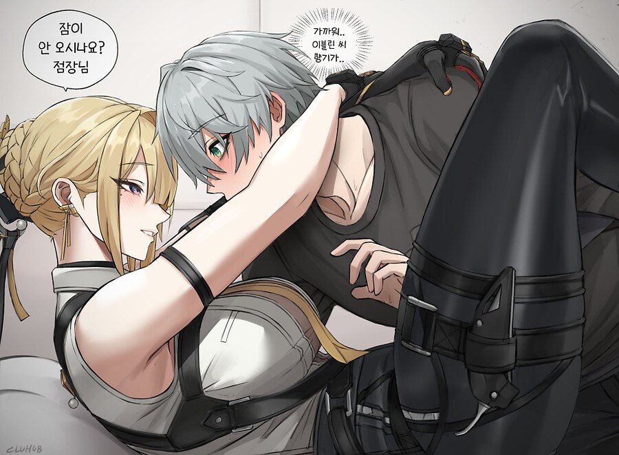 (젠레스)캡슐 호텔에서 하룻밤 묵는 로프꾼과 매니저 이블린 누님 만화_1.png