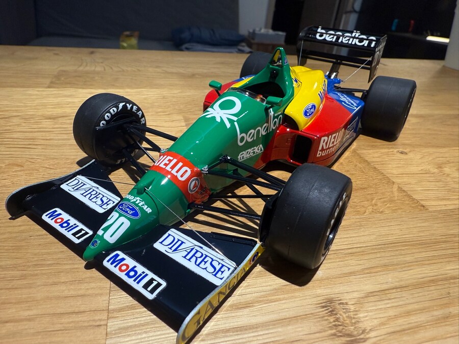 [TAMIYA] 1/20 Benetton Ford B188_18.jpg