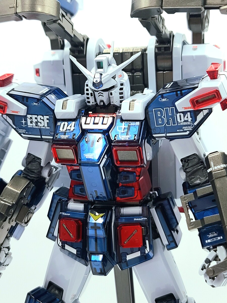 MG 풀아머건담 썬더볼트 하프클리어 도색완성 입니다._16.jpg