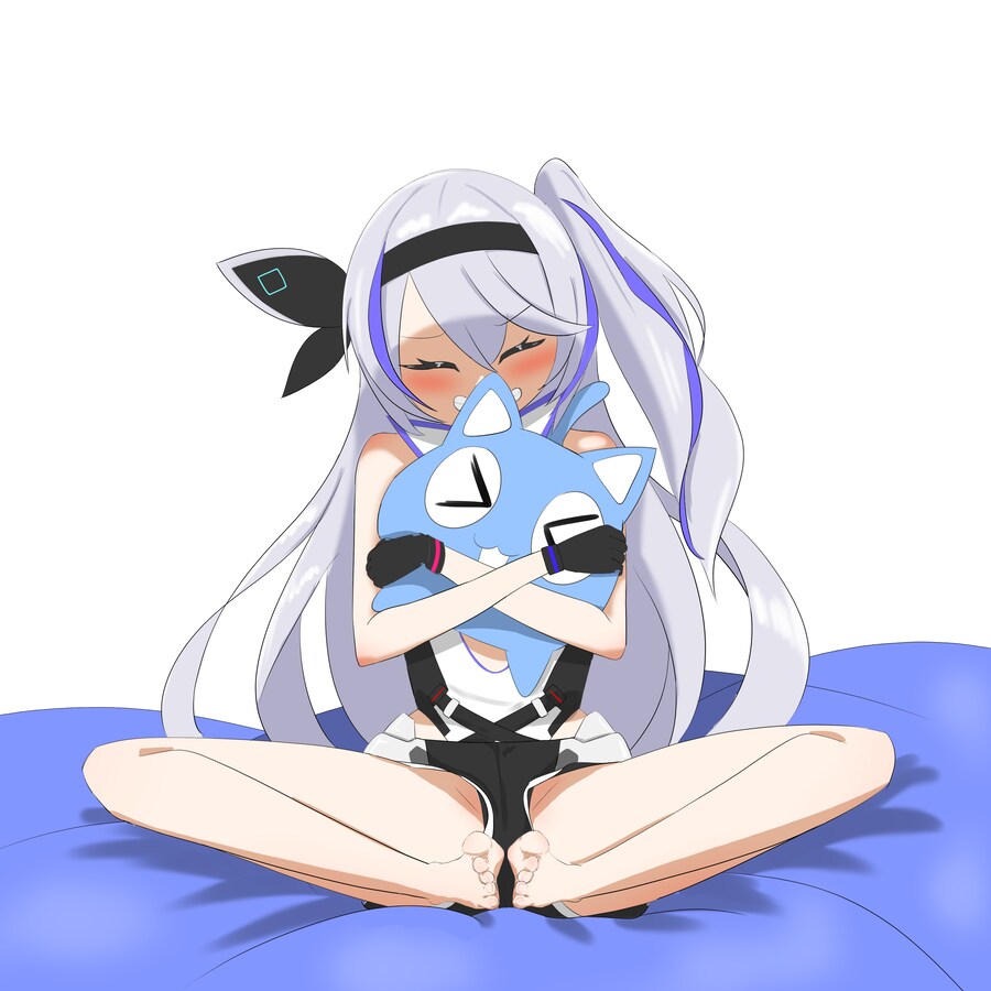 조카냥이한테 초크거는 미루이모_1.png