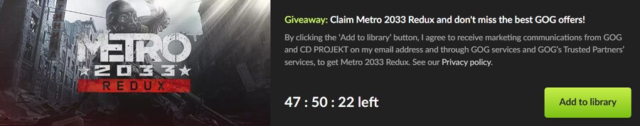 [스팀/GOG] 메트로 2033 리덕스 (무료)_4.png