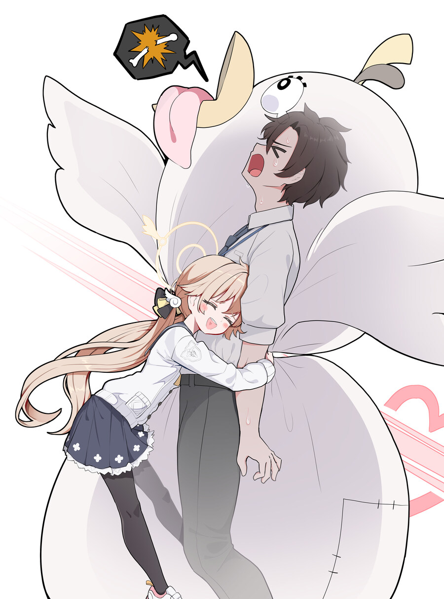 [블루아카,소설] 선생님의 침대에 히후미가 숨어드는 이야기_1.jpg