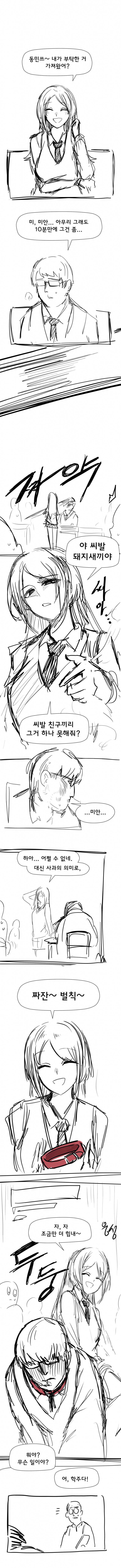 돼지 오타쿠 괴롭히는.manhwa