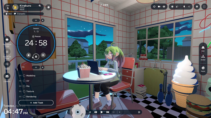 아바타&방 꾸미기 게임 '고흐: 포커스 위드 유어 아바타' 스팀 출시_7.jpg