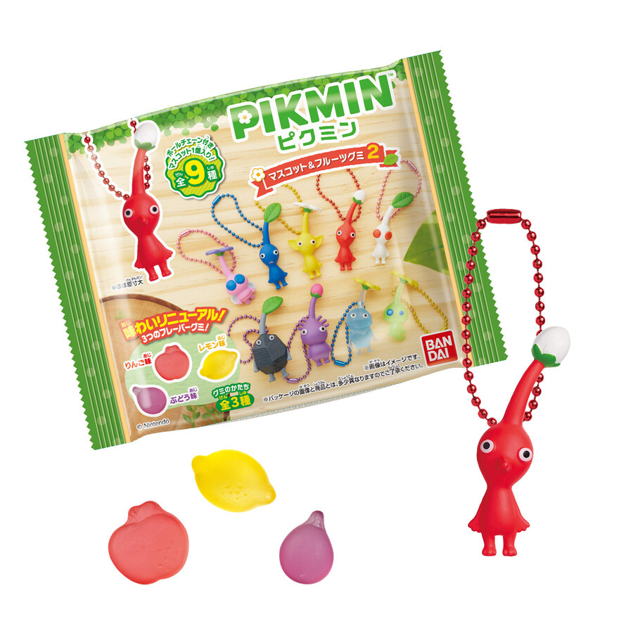 반다이 식완 피크민 마스코트&후르츠 구미 2 (2025년 리뉴얼) 발매 예정_1.jpg