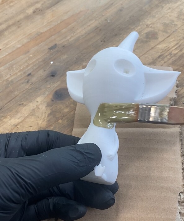 3D 프린터로 만든 노랑 피크민 꽃병_9.png