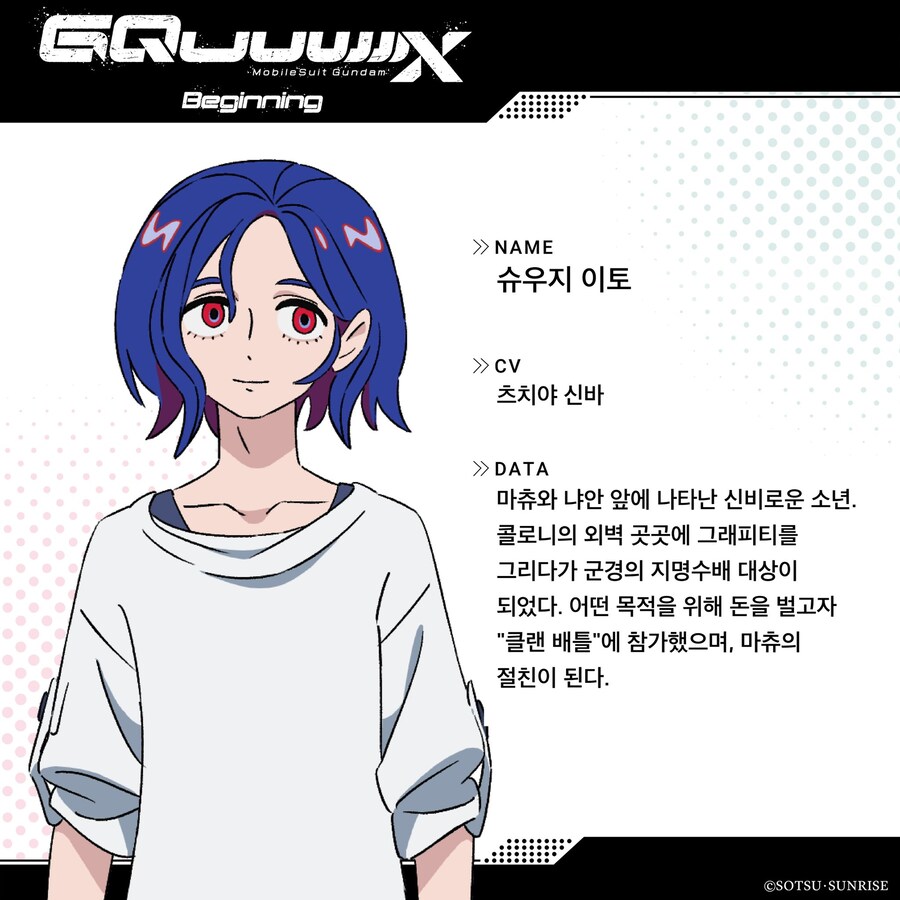 건담) 지쿠악스 보면서 슈우지가 제일 이질적이고 어색해