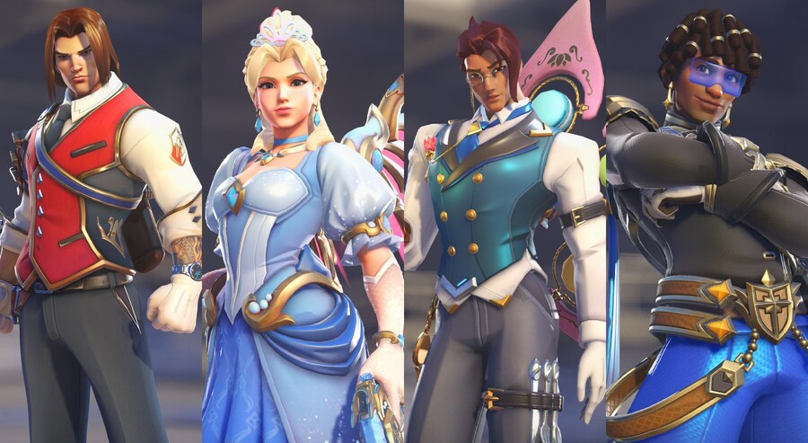 오버워치2 왕실 번들 스킨 6월 4일 출시 (메르시, 겐지, 라위, 루시)_1.jpg