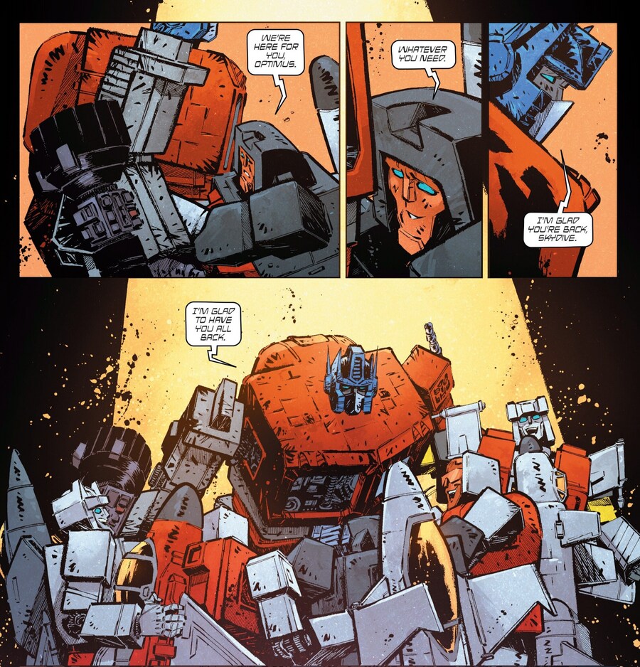 트랜스포머 그들이 죽다 살아난 이들을 대하는 법