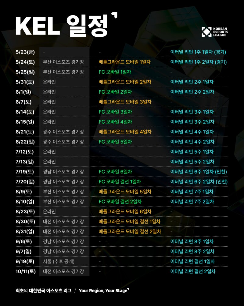 치지직, 2025 대한민국 이스포츠 리그 같이보기 안내_2.png
