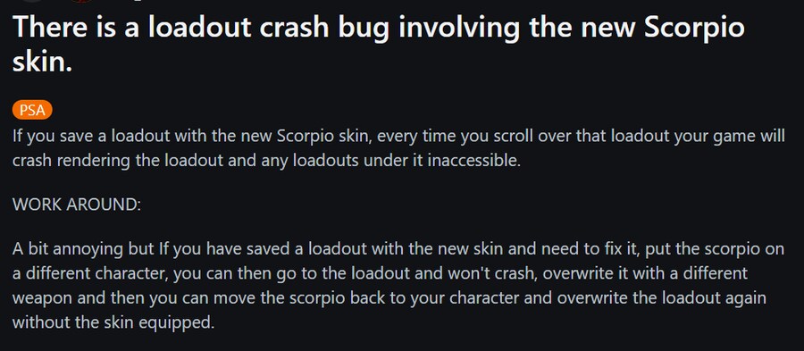 스콜피오 새로운 스킨 적용후 버그.._1.png