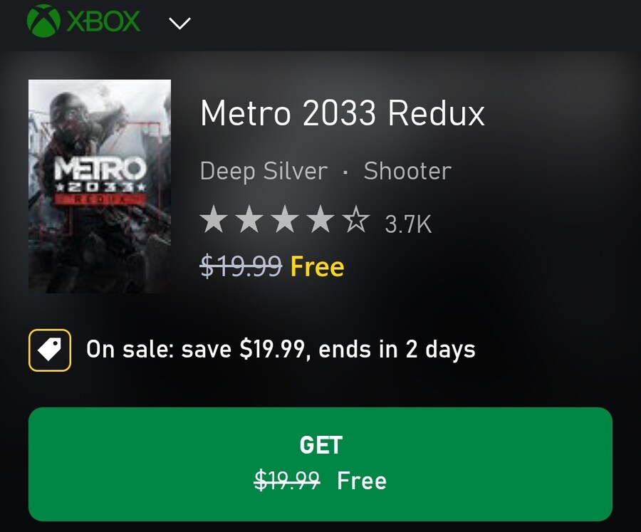 [마소스토어] Metro 2033 Redux 무료_1.jpg