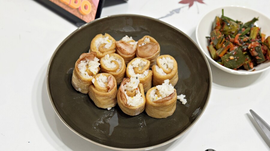 집에서 밥 해먹습니다 - 자작, 라면/꼬마김밥/유부초밥_1.jpg