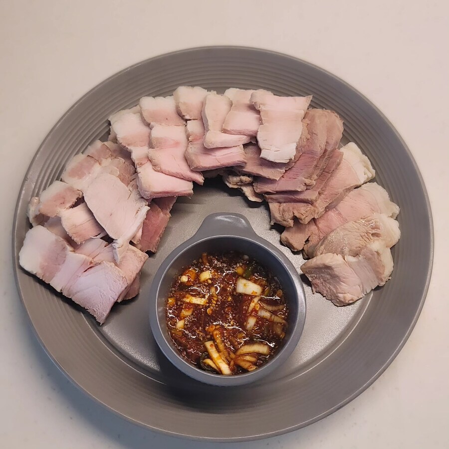 냉제육과 인스턴트 물냉면_1.jpg
