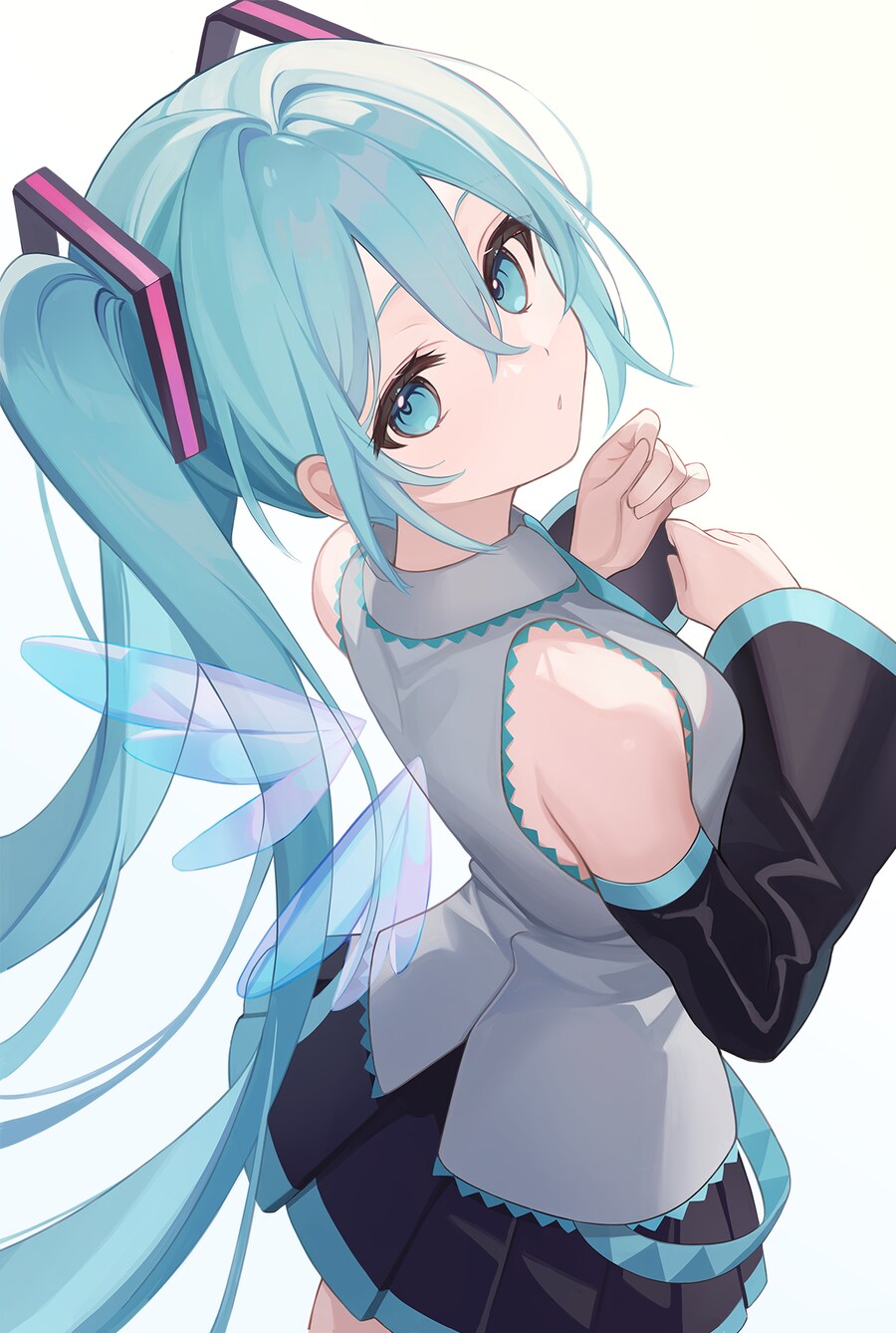 미쿠 그렸어