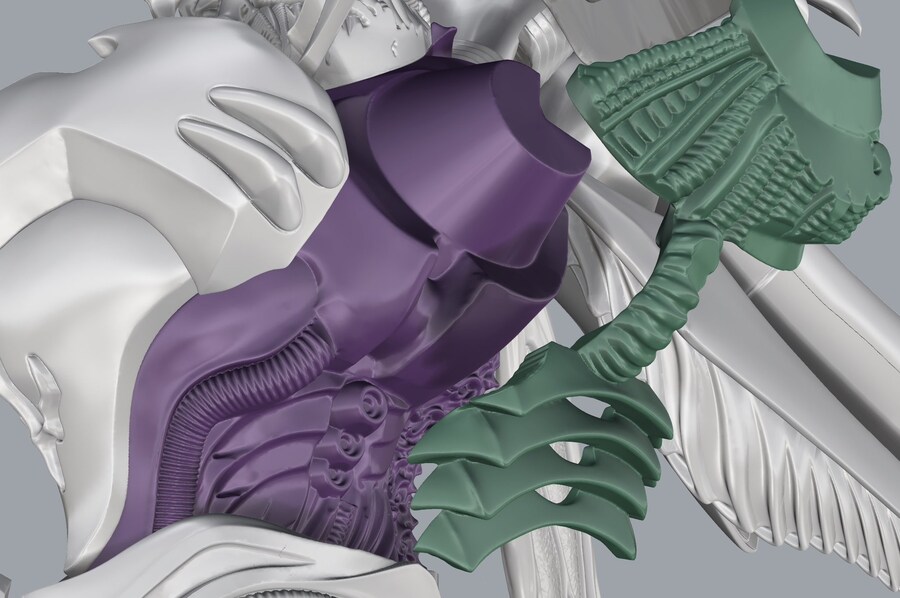 [맥스팩토리] PLAMAX 오라 배틀러 포즈 고정 모델 벨빈 파츠 분할 포인트_1.jpg