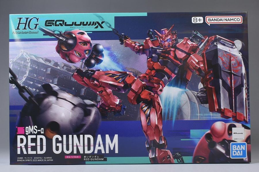 HG GQ 1/144 붉은 건담 박스 / 런너 / 조립 설명서_1.jpg