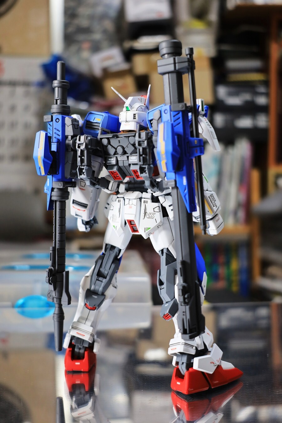 MG 버스터 건담 블루 커스텀도색._6.jpg