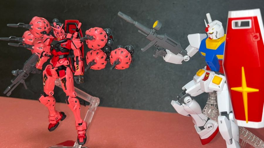 HG GO 1/144 붉은 건담 비트 계열 외 추가 조합 사진_16.jpg