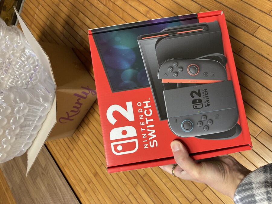 닌텐도스위치2 새벽배송 컬리 택배 도착했어요~ㅎㅎㅎ_1.jpg