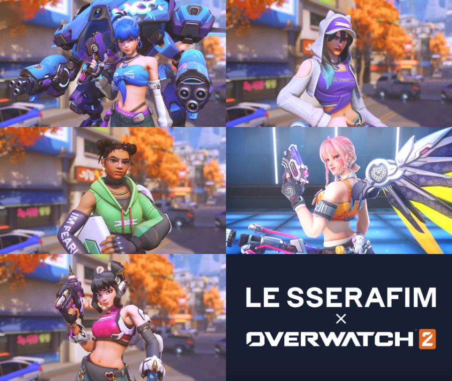 오버워치2 르세라핌 콜라보 FEARLESS 신규 스킨 공개_3.png