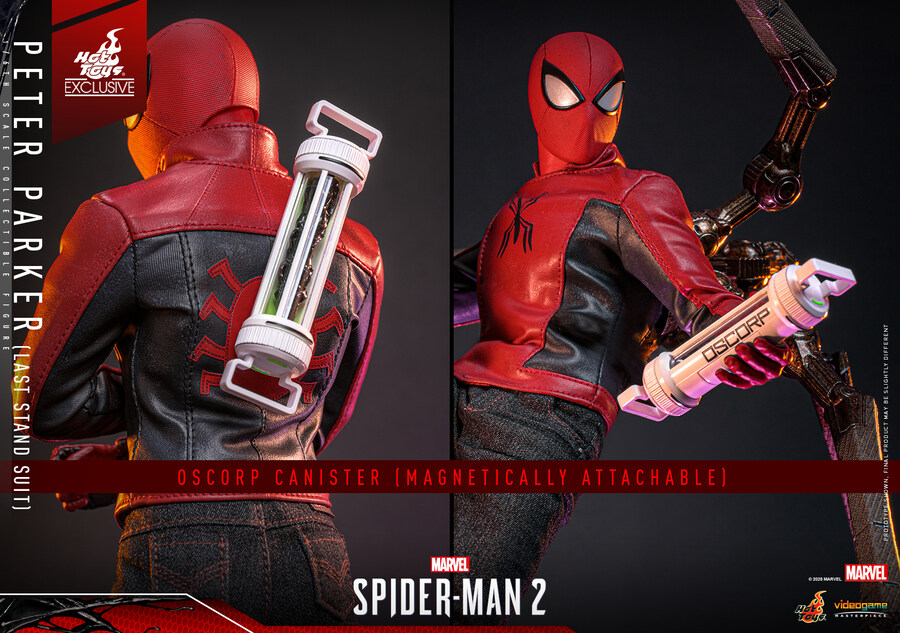 [핫토이] 1/6 마블 스파이더맨 2 - 피터 파커(라스트 스탠드 슈트)_14.jpg