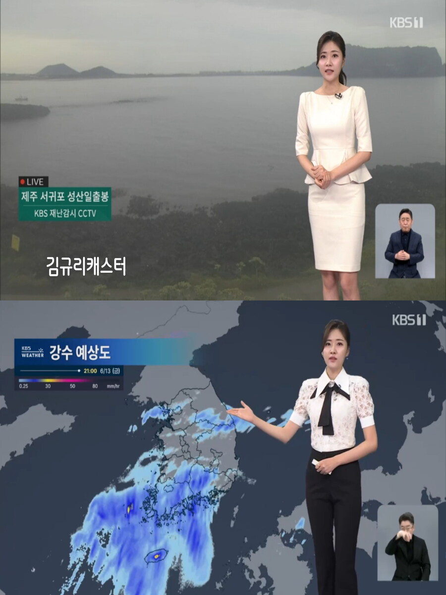 내일, 충청 및 남부 비(갈수록 후텁지근, 미세먼지 좋음)_13.jpg