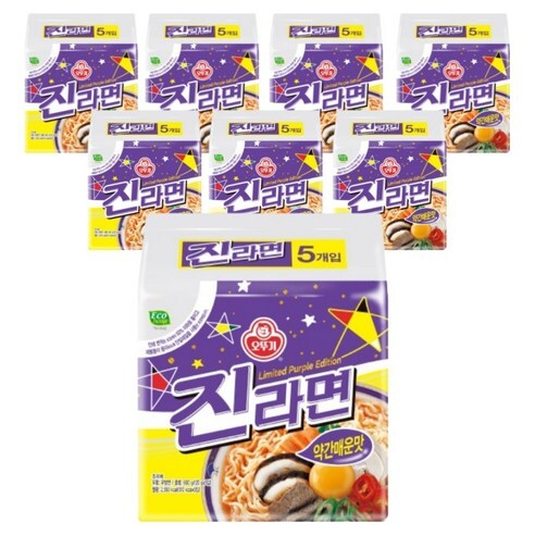 [네이버] 오뚜기 진라면 약간매운맛 40개 (19,500/무배)_1.jpg