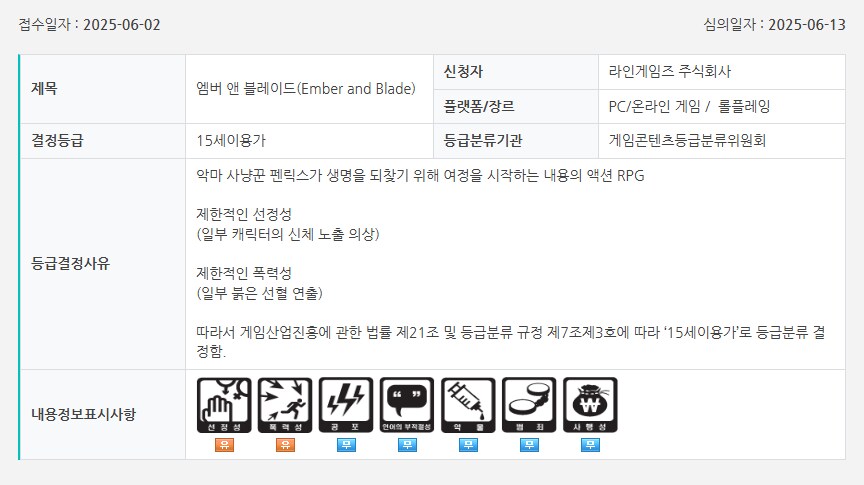 즉시퇴사, 포켓몬 레전즈 Z-A, 아틀리에 신작 등 심의 통과_14.png