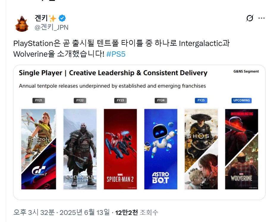 소니, 스튜디오 포커스별로 분류된 새로운 퍼스트 파티 조직도 공개_2.png