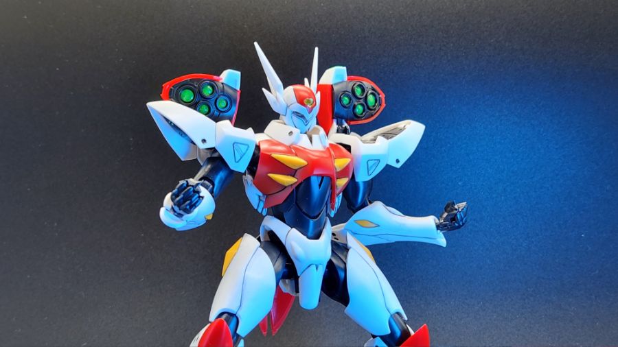 [굿 스마일] MODEROID 테카맨 블레이드 가조립 + 먹선 사진_4.jpg